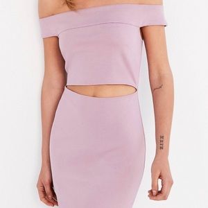 NWT Silence + Noise Cutout Bodycon mini dress